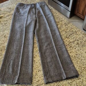 New- Luxe Eleven High Waist, Tweed Pants